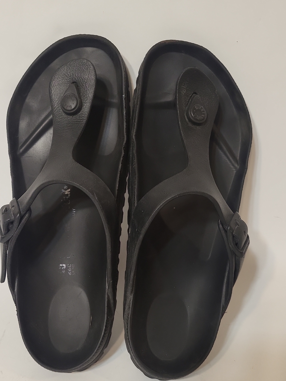 Birkenstock Gizeh EVA Black Waterproof Thong Sandals